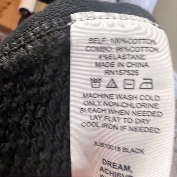 Sincerely Jules x Bandier Women's Jogger Pants Black Size Medium Waist Pockets - Picture 10 of 10